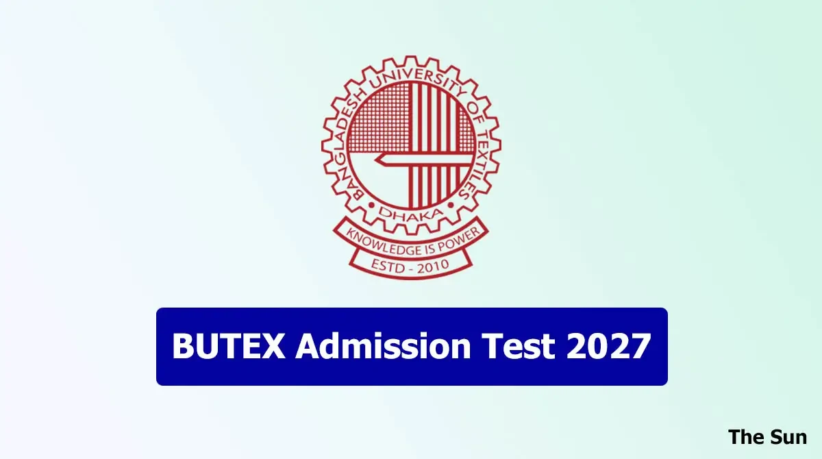 BUTEX Admission Test 2027 Date