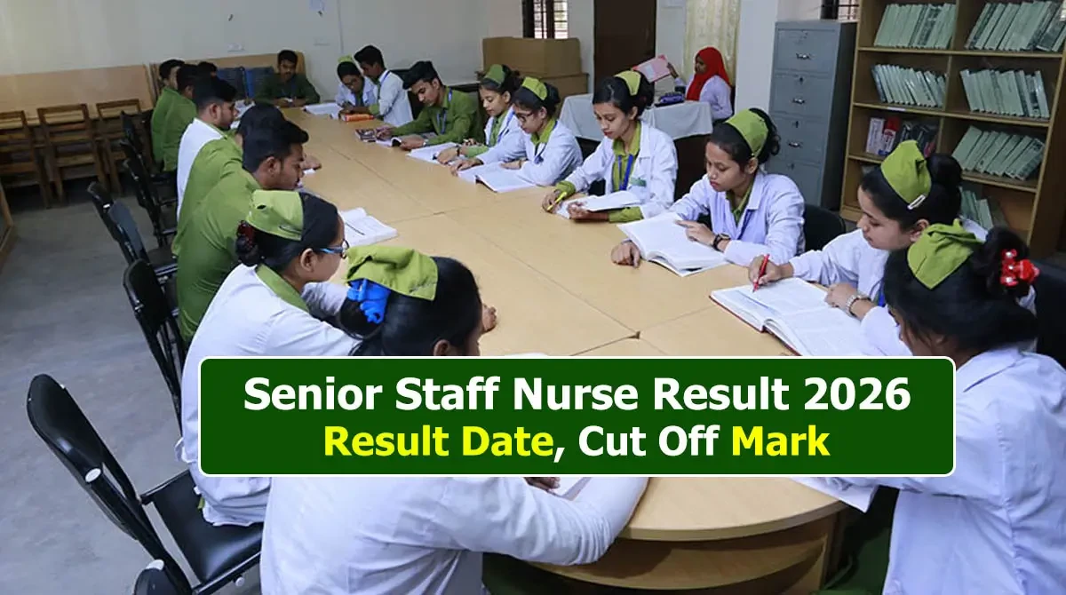 Senior Staff Nurse Result 2026