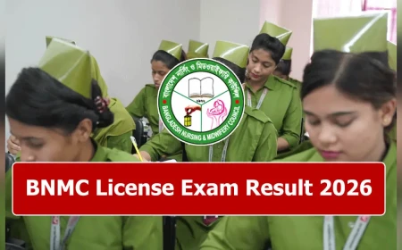 BNMC License Exam Result 2026