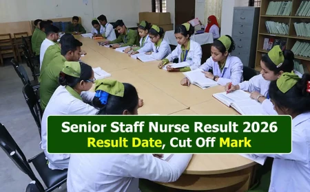 Senior Staff Nurse Result 2026