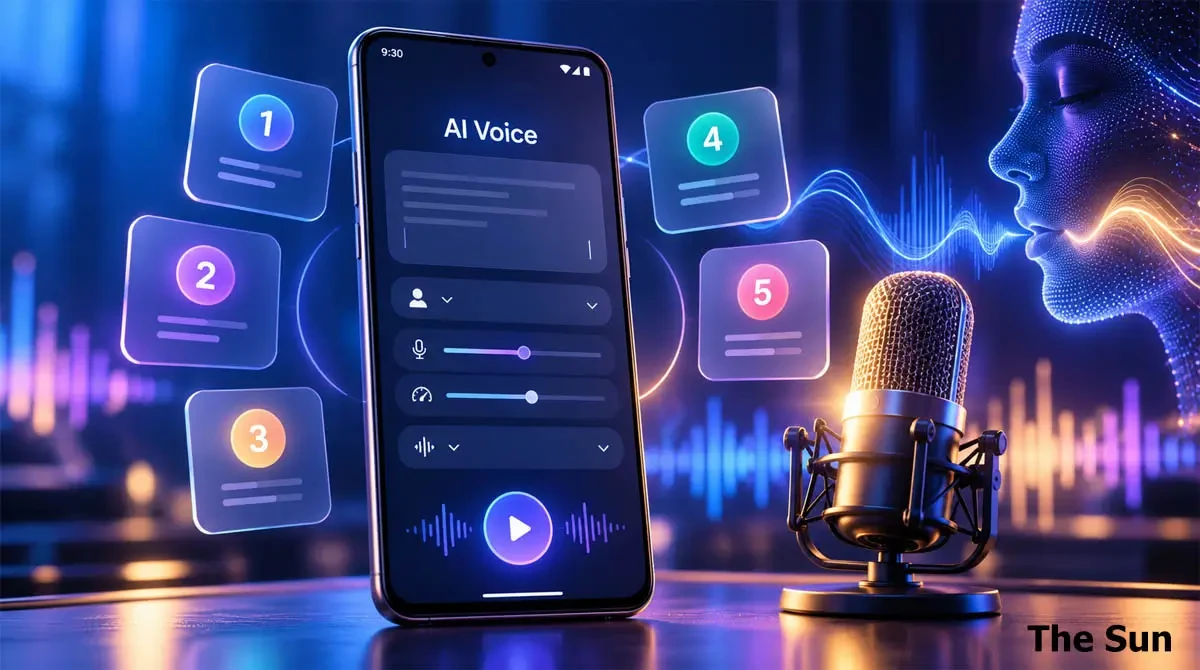 5 Best AI Voice Generator Apps